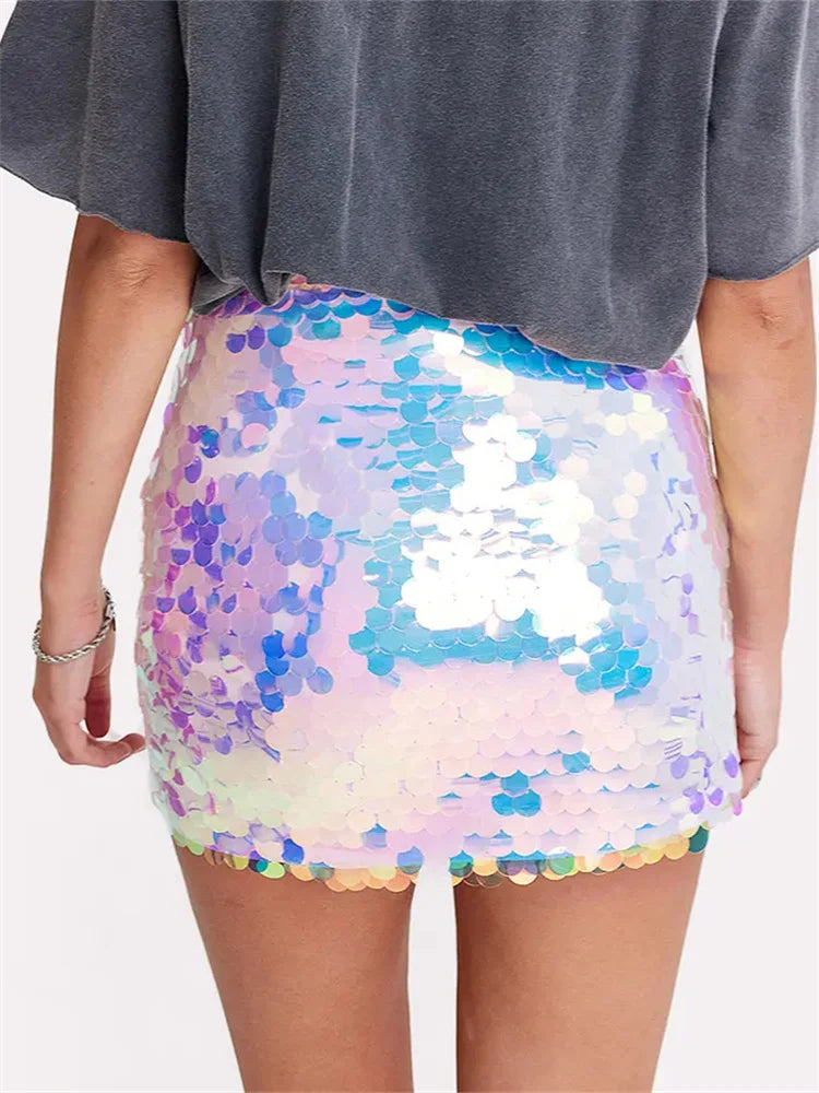 Sequined Sparkle Skirt